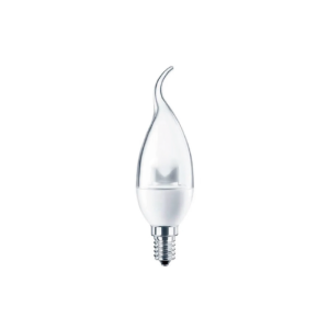 LAMP. VELA LED BICO CLARA CF37 4W E14 3000K