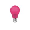 LAMP. BULBO LED 9W E27 ROSA BIVOLT