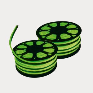 FITA NEON 2835 12V 2X50M PVC VERDE APOLLO