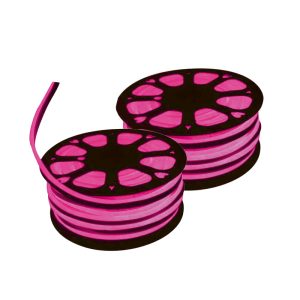 FITA NEON 2835 12V 2X50M PVC ROSA APOLLO