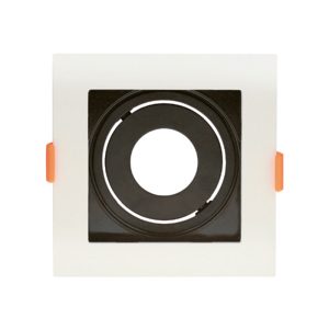 SPOT RECUADO P/ AR70 BRANCO C/ PRETO APOLLO