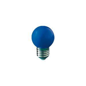 LAMP. BOLINHA G-45 1.5W AZUL APOLLO