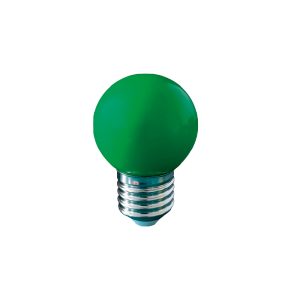 LAMP. BOLINHA G-45 1.5W VERDE APOLLO