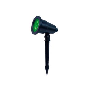 LUM. ESPETO P/ JARDIM 7W VERDE APOLLO