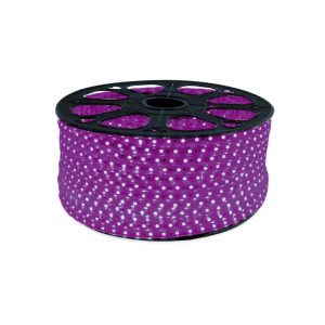 MANGUEIRA LED 12/13MM RL/100MTS 36LEDS/M ROXA 220V APOLLO