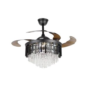 LUMINÁRIA VENTILADOR LED 36W Y4042-P12-02MB