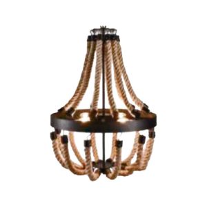 Lustre Corda Rústica 4L M2