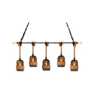 Lustre Corda Rústica