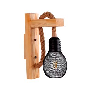 Arandela Corda Rústica / E27