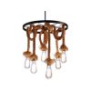 Lustre Corda Rústica 6L M11