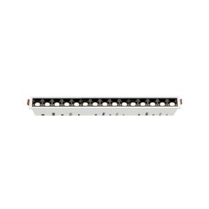 SPOT LED LINEAR EMBUTIR 30W 3000K BR C/ PT APOLLO