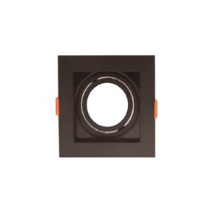 SPOT RECUADO P/ MR-16 PRETO