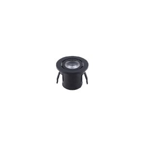 SPOT LED KITCHEN RD 1W 3000K PRETO IP20