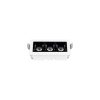 SPOT LED LINEAR EMBUTIR 6W 3000K BRANCO C/ PRETO
