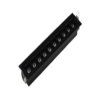 SPOT LED LINEAR EMBUTIR MOVEL 20W 3000K PRETO