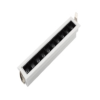 SPOT LED LINEAR EMBUTIR MOVEL 20W 3000K BRANCO C/ PRETO