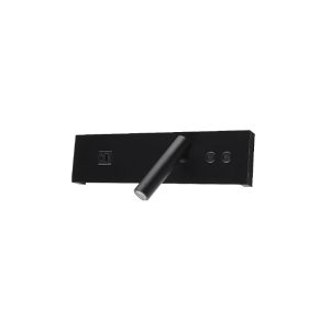 SPOT LED P/ CABECEIRA DUO USB 12W PRETO IP20