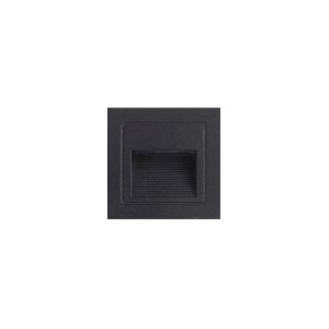 BALIZADOR LED OUTDOOR 3W 3000K PRETO IP65