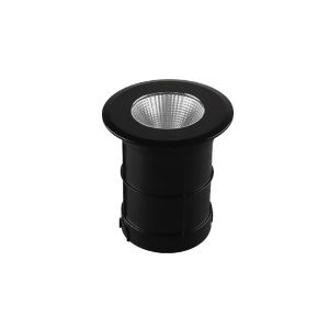 LUMINARIA LED EMBUTIR SOLO 6W 3000K PRETO