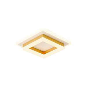 SYFLAR PLAFON LED 18W DOURADO