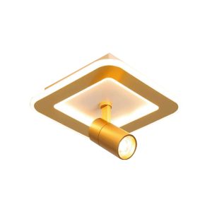 SYFLAR PLAFON + SPOT LED 20W DOURADO