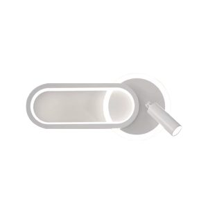 SYFLAR ARANDELA + SPOT 24W BRANCO