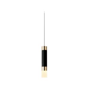 SYFLAR ARANDELA LED TUBO 6W DOURADO