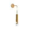 SYFLAR ARANDELA LED TUBO 5W DOURADO