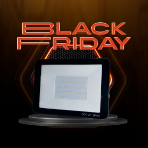 PROJETOR LED MINI C 100W TL100 6500K 0.3/ 10.5X7.5 TOP LIGHT