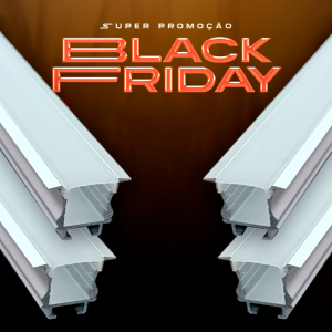 PERFIL P/ FITA LED EMB. PLUS (2419) 2 METROS CZ