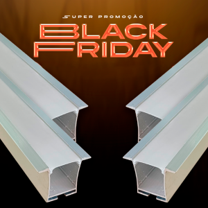 PERFIL P/ FITA LED EMB. PLUS (3628) 2 METROS CZ