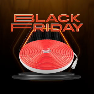 FITA NEON 5M DC12V IP65 VERMELHO APOLLO