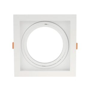 SPOT RECUADO P/ MR11 BRANCO APOLLO