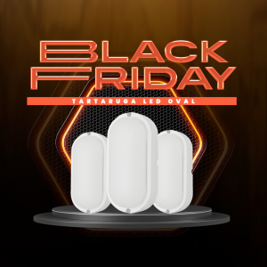 TARTARUGA OVAL 8W 3000K BR APOLLO