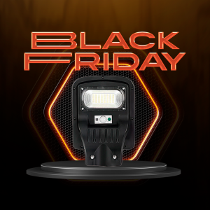 LUM. POSTE/PUBLICA SOLAR 50W 6500K + PLACA APOLLO