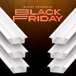 PERFIL P/ FITA LED EMB. SLIM (2307) 2 METROS BR APOLLO