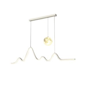 PENDENTE LED ORIZZON BRANCO 40W