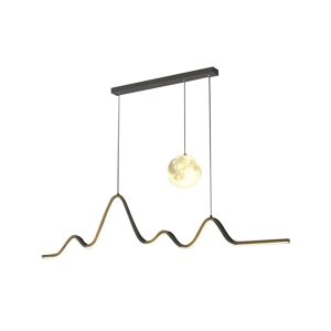 PENDENTE LED ORIZZON DOURADO 40W