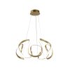 PENDENTE LED ZUCCA DOURADO 45W