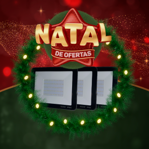 PROJETOR LED MINI C 100W TL100 6500K 0.3/ 10.5X7.5 TOP LIGHT