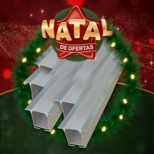 PERFIL P/ FITA LED EMB. PLUS (3628) 2 METROS CZ