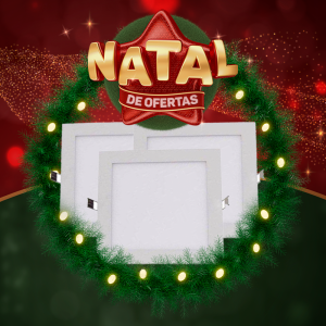 PAINEL EMB QD 17X17 12W 6500K APOLLO