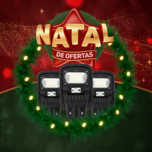 LUM. POSTE/PUBLICA SOLAR 50W 6500K + PLACA APOLLO