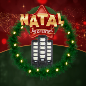 LUM. POSTE/PUBLICA SOLAR 250W 6500K + PLACA APOLLO