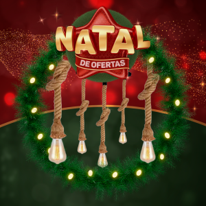 Pendente Corda Rústica 1,5M E27