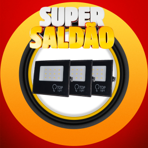 PROJETOR LED MINI C 100W TL100 6500K 0.3/ 10.5X7.5 TOP LIGHT