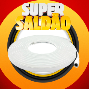 FITA NEON 5M DC12V IP65 3000K APOLLO