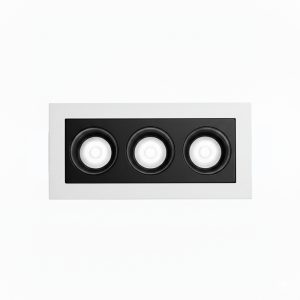 SPOT LED LINEAR EMBUTIR 6W 4000K BR C/ PT APOLLO