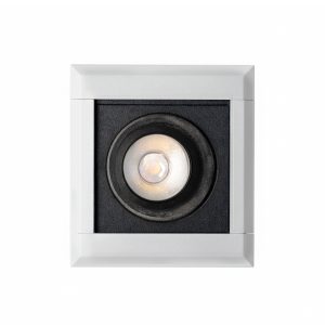 SPOT LED LINEAR EMBUTIR 2W 4000K BR C/ PT APOLLO