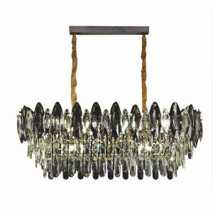 LUSTRE LED CRYSTAL LEAF RT